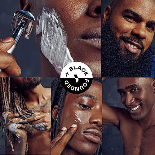 Bevel Bevel Safety Razor & Shaving Brush Display Stand with Non Slip Base, Dual Shave Stand Designed to Prevent Water Damage, Improve Hygiene and Protect Shaving Kit