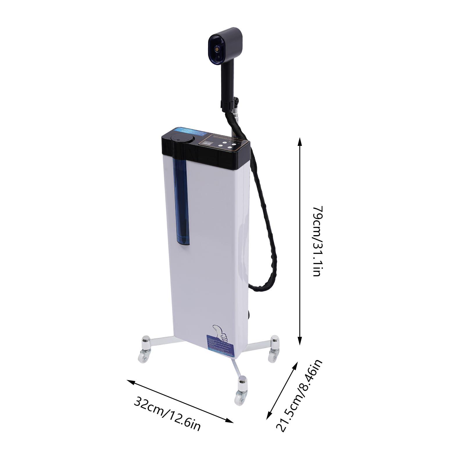 UIdili 3 In 1 Salon Nano Hair Steamer Vertical Multifunctional Hairdressing Nano Sprayer, Multi-speed Adjustable Hair Care Device with Control Panel, Portable Hair Steamer Cap for Deep Conditioning