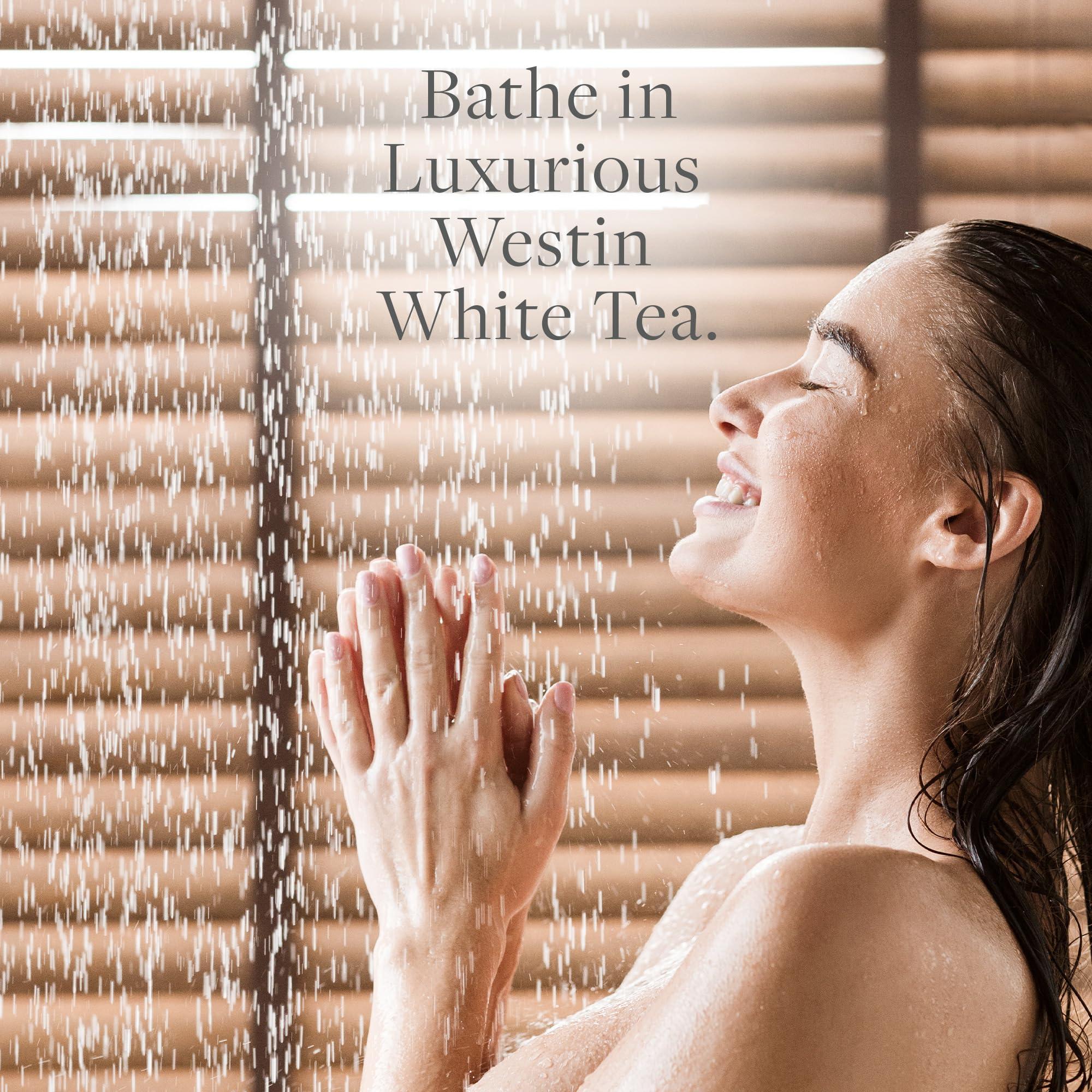 Westin Westin White Tea Aloe Bath Set: Shampoo, Conditioner, Body Wash, Lotion & 5 Soap Bars - Shower Set - White Tea Scent