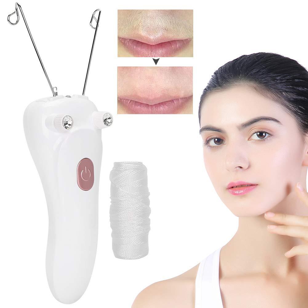 Betued Betued Electric Threading Epilator, USB Hair Remover, Facial & Body Hair Removal, Gold
