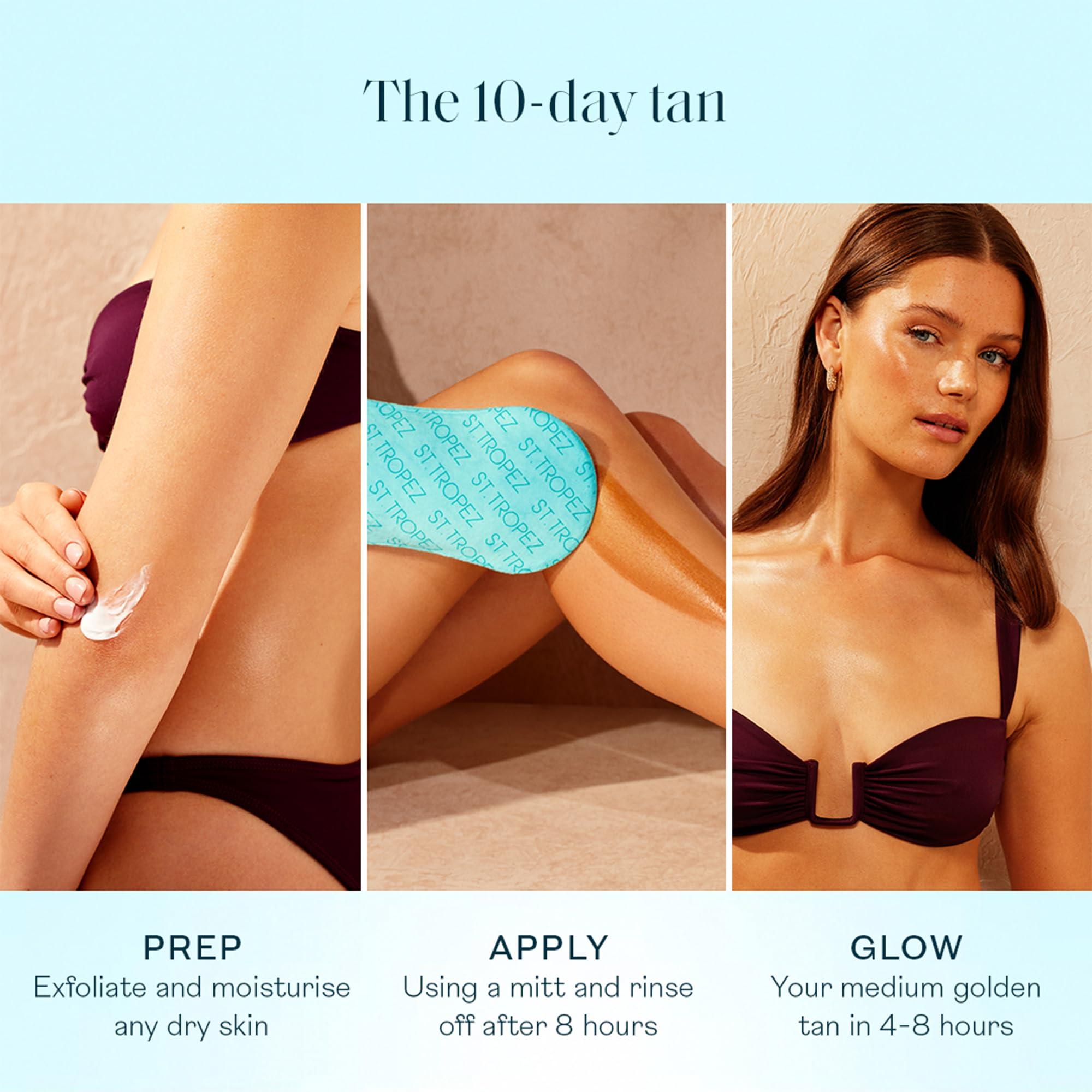 St.Tropez St.Tropez Self Tan Classic Bronzing Mousse, Original Fake Tan, Streak-Free Finish, Develops in 4-8 hours, Vegan, Natural & Cruelty Free, 4 Fl Oz