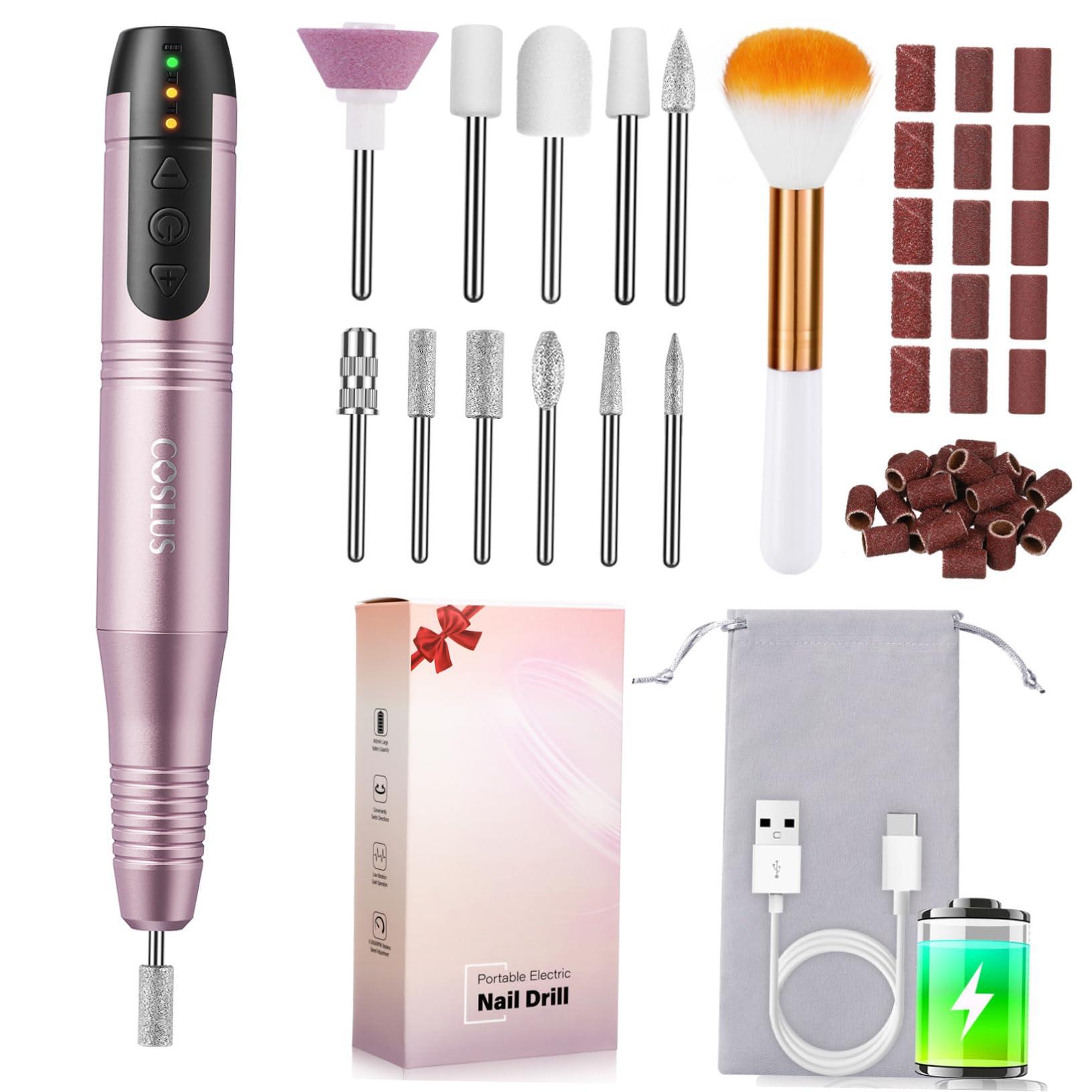 Beavorty Beavorty Professional Nail Tools Set Electric Nail Drill Machine 5 Speeds for Women