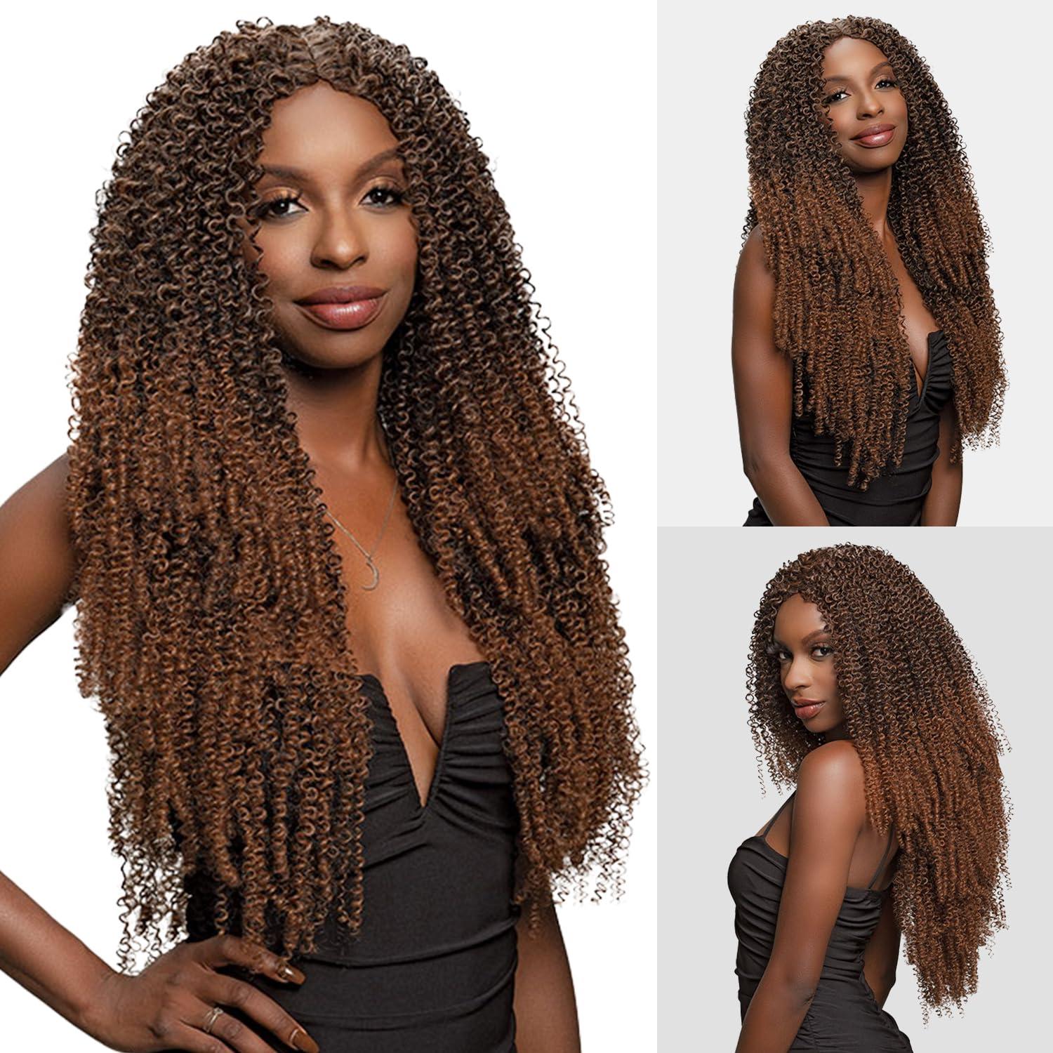 JANET COLLECTION Janet Collection Remy Illusion BOHEMIAN WAVE 3pcs Bundle + 6x6 Closure (14/16/18, 613)