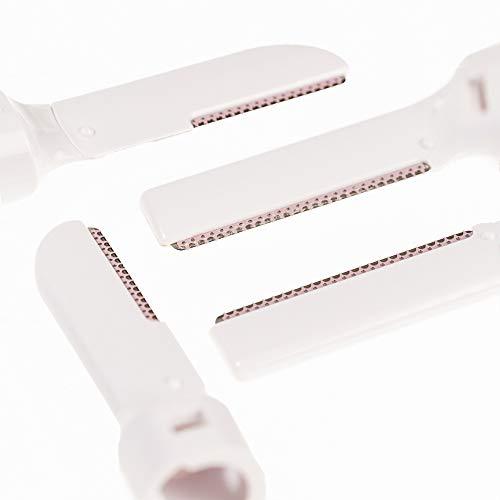 About Face About Face Sonic Beauty-Wand Refill Blades for Exfoliating, 4 Pack Includes 2 Facial Blades & 2 Brow Blades