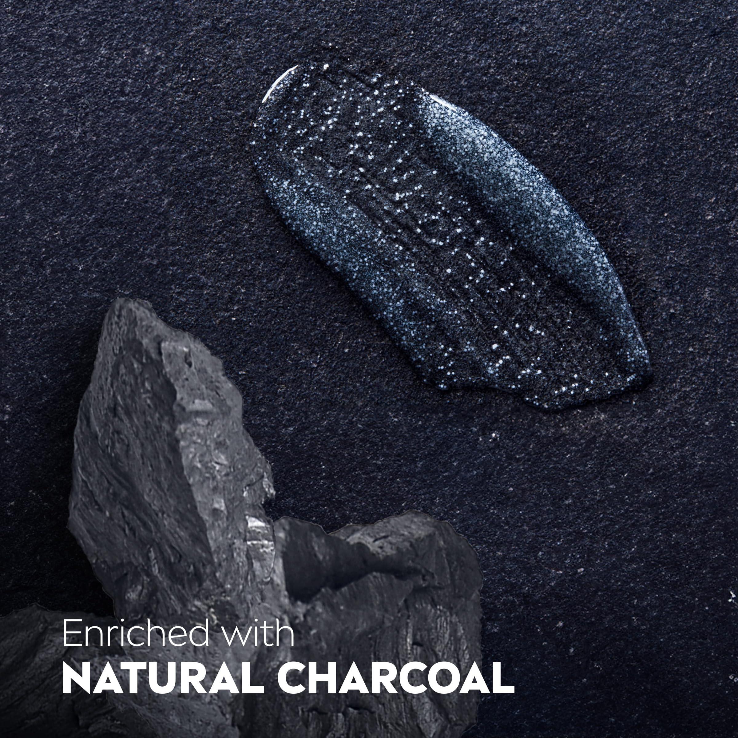 Nivea Men Nivea Men Deep Clean Face Wash and Scrub With Natural Charcoal, Exfoliating Face Wash for Men Removes Excess Oil, Dirt and Impurities, Beard Friendly, 2.5 Fl Oz Tube, Pack of 3