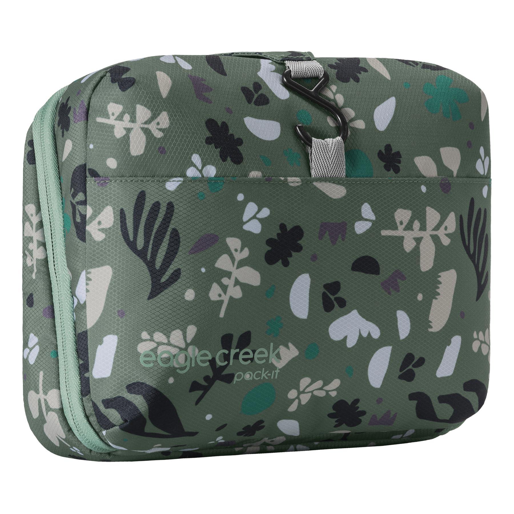 eagle creek eagle creek Pack-It Hanging Toiletry Kit, Roots and Shoots: Duck Green - One Size