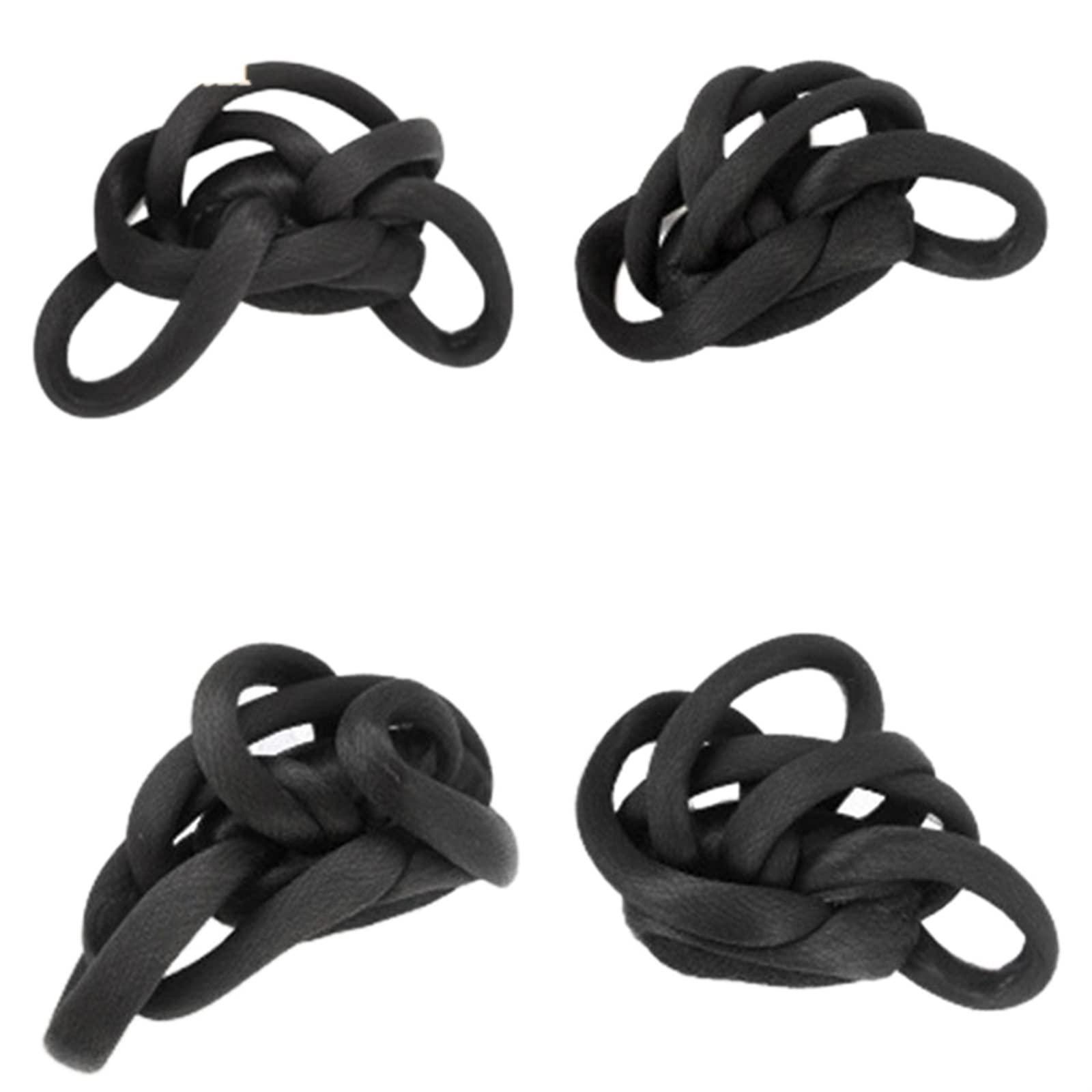 Oligage Oligage Synthetic Chinese Traditional Hanfu Wig Hair Bun Retro Black Chignon Fake Ancient Chinese Hair Bun Princess Cosplay Wig (Color : 23)