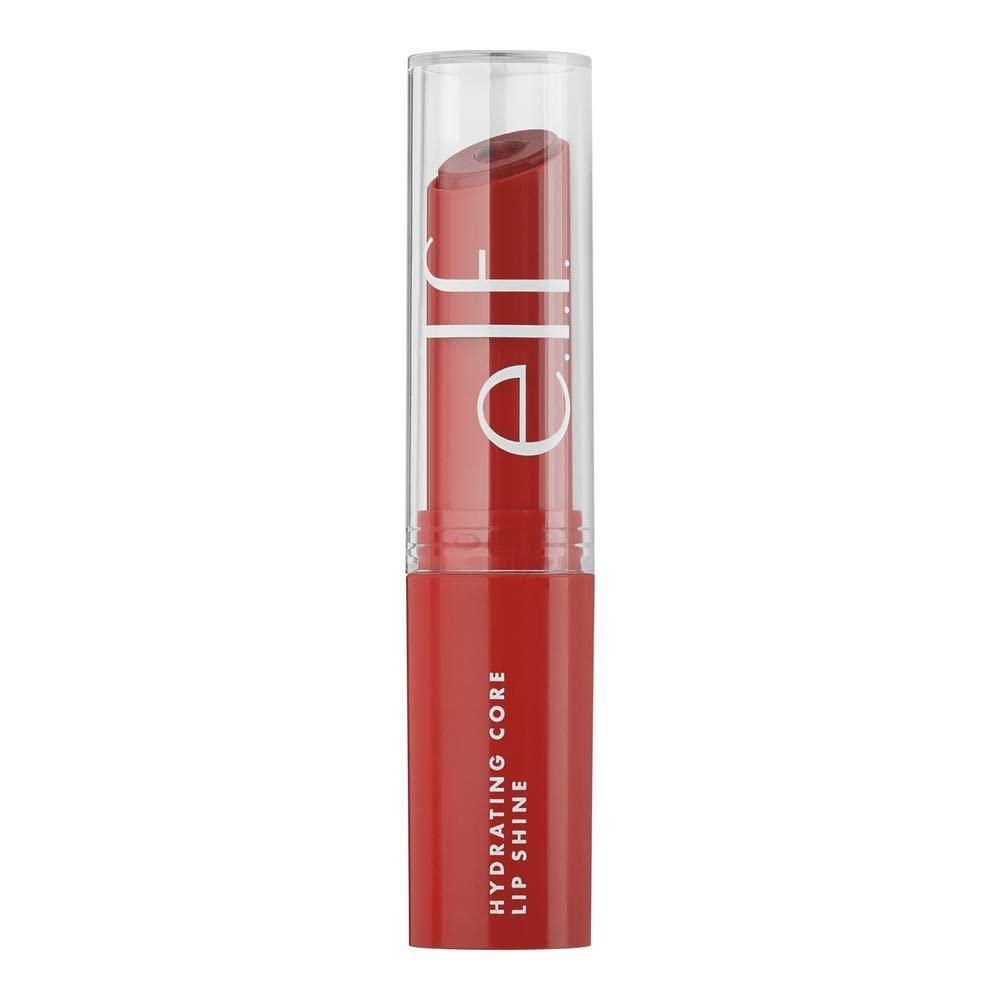 e.l.f. e.l.f. Hydrating Core Lip Shine, Conditioning & Nourishing Lip Balm, Sheer Color Tinted Lip Moisturizer, Giddy, 0.09 Oz
