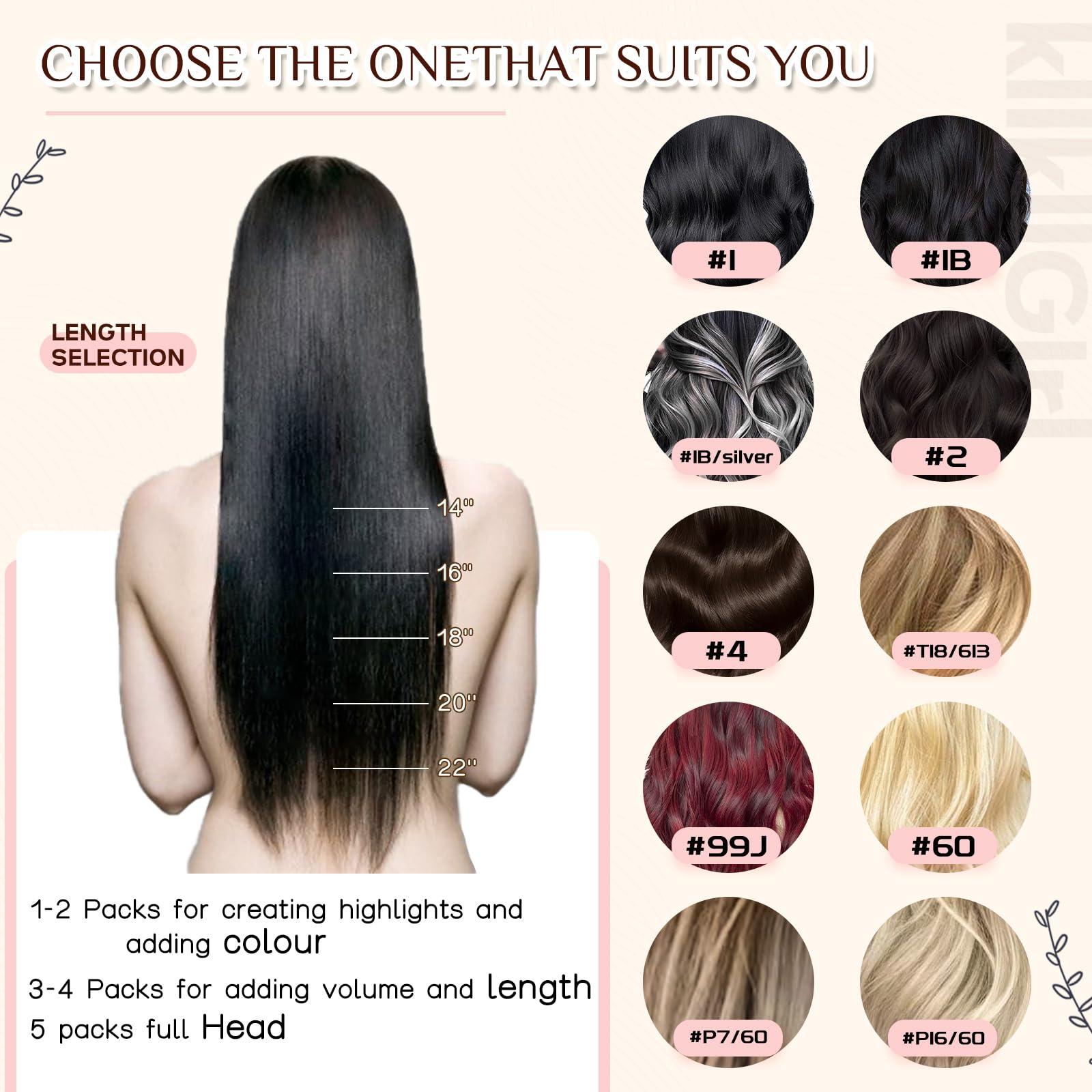 KiiKiiGirl KiiKiiGirl microlinks hair extensions human hair - 16inch micro link hair extensions human hair micro link extensions micro links hair extensions human hair #4 Chocolate Brown 30G/Pack