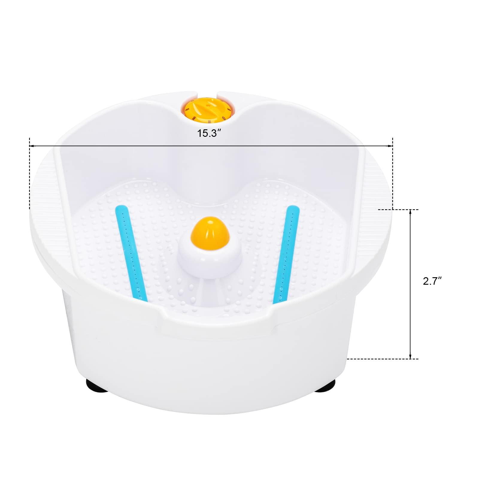 OmySalon OmySalon Pedicure Chair with Stool & Bubble Massage Foot Bath, Hydraulic Pedi Chair for Nail Tech, Beauty Spa Salon Unit Station Technician Supplies