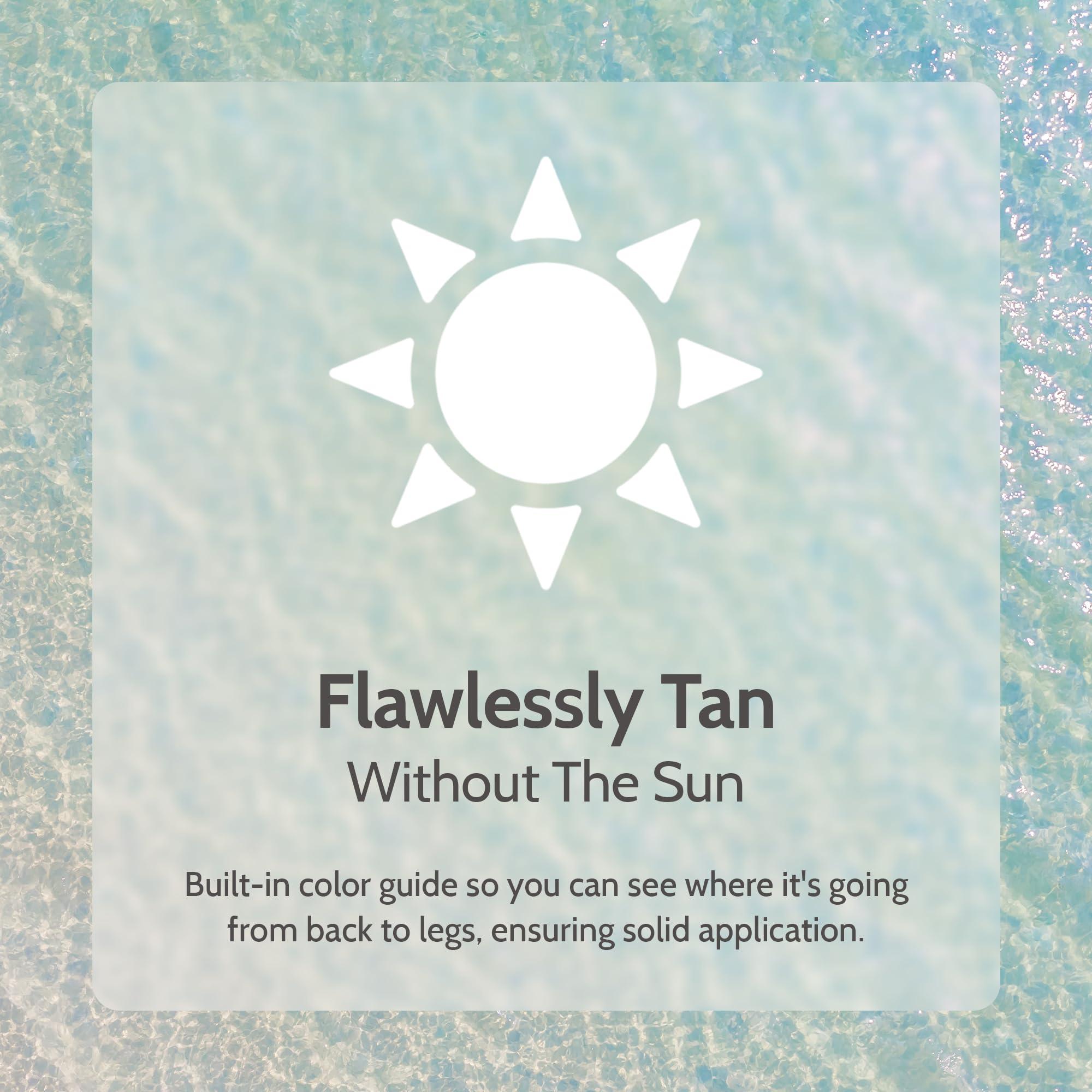 Fake Bake Fake Bake Original Self-Tanning Lotion Lasting Natural Looking Sunless Tanner For All Skin Tones Women & Men - Streak Free, Flawless Glow Includes Gloves For Easy Application - 6 oz