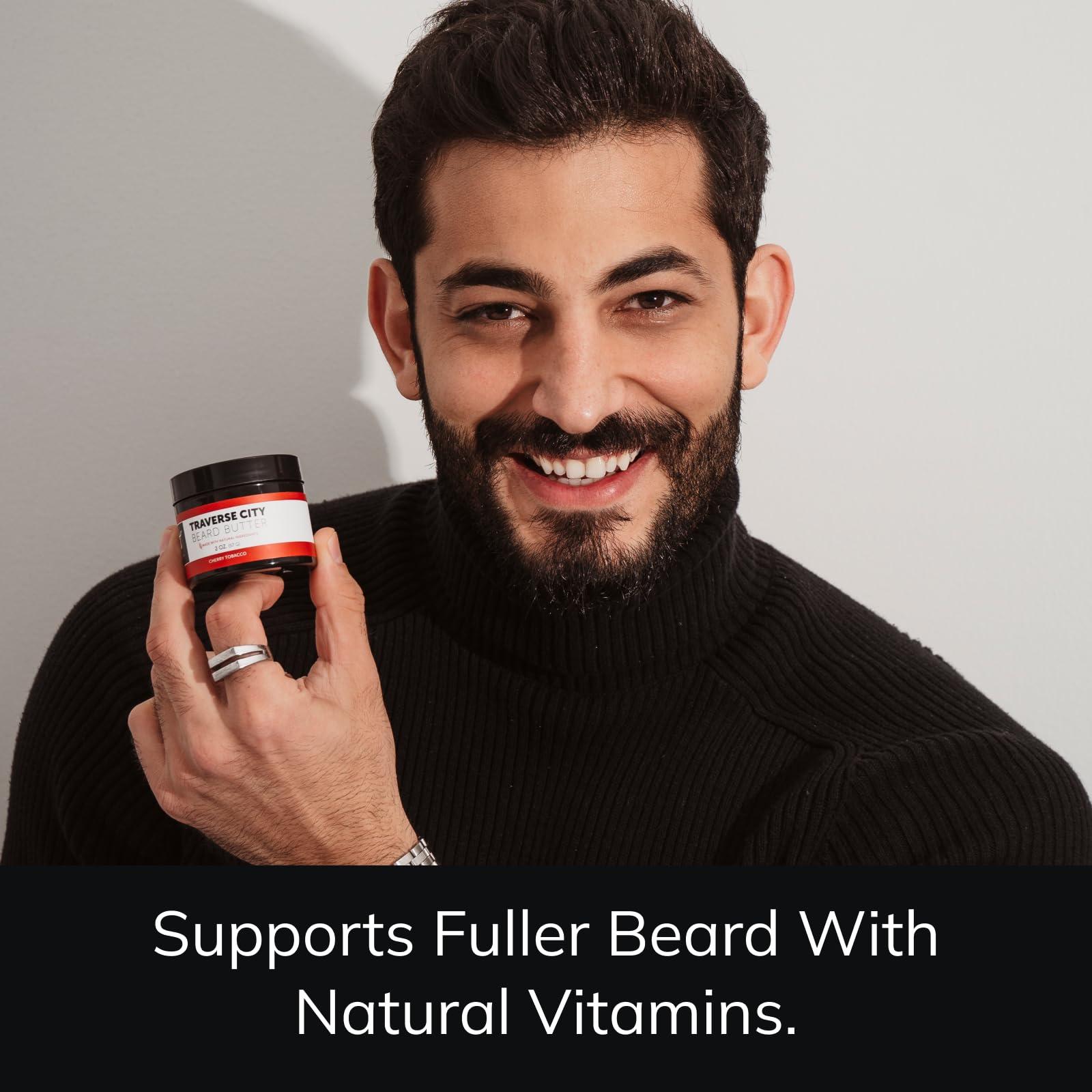 Detroit Grooming Co. Detroit Grooming Co. Beard Butter for Men | Softens, Thickens & Hydrates with Safflower Oil & Shea Butter | Traverse City Scent, 2oz