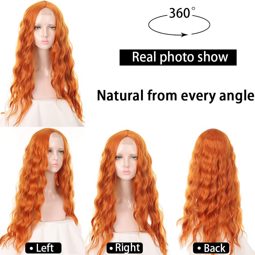 WXG 26 Inch 13x6 Body Wave Lace Front Wigs Human Hair Pre Plucked HD Transparent Lace Frontal Glueless Wigs Human Hair with Baby Hair for Women
