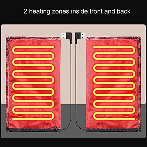 Tiiyee Electric Warming Mitts, Heated Beauty Hand Mittens USB 3 Settings Electric Warming Mitts Electric Heated Mittens Gloves for Hand Nail Art Manicure (Brown)