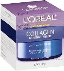 LOral Paris L\'Oreal Paris Skin Expertise Collagen Moisture Filler Daily Moisturizer Day/Night Cream 1.7 oz (Pack of 3)