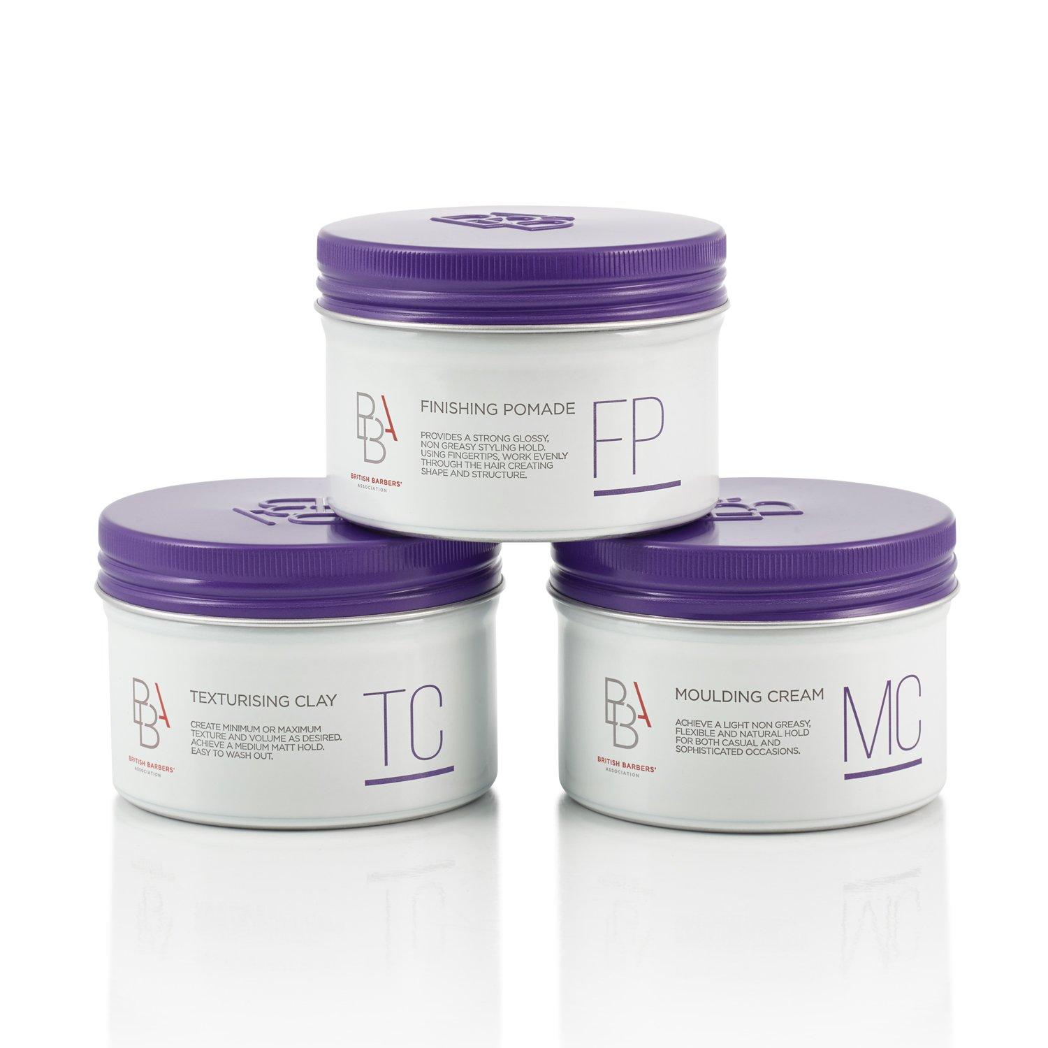 BBA MENS GROOMING British Barbers Association BBA - Moulding Cream, 3.38 fl. oz.