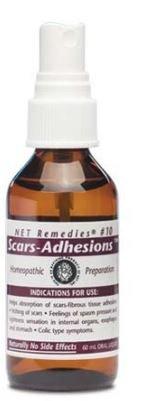 NET Remedies NET Remedies #10 Scars- Adhesions-Spasm Pressure and Tightness 60ml