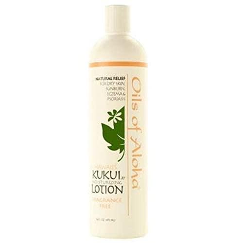 Oils of Aloha Kukui Moisturizing Lotion (Unscented) by Oils of Aloha - 16oz.