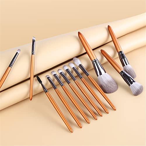 IBDRYKK IBDRYKK Natural Makeup Brushes Set Eyeshadow Make Up Brush Goat Hair Kit for Face Powder Foundation Make Brush Cosmetics