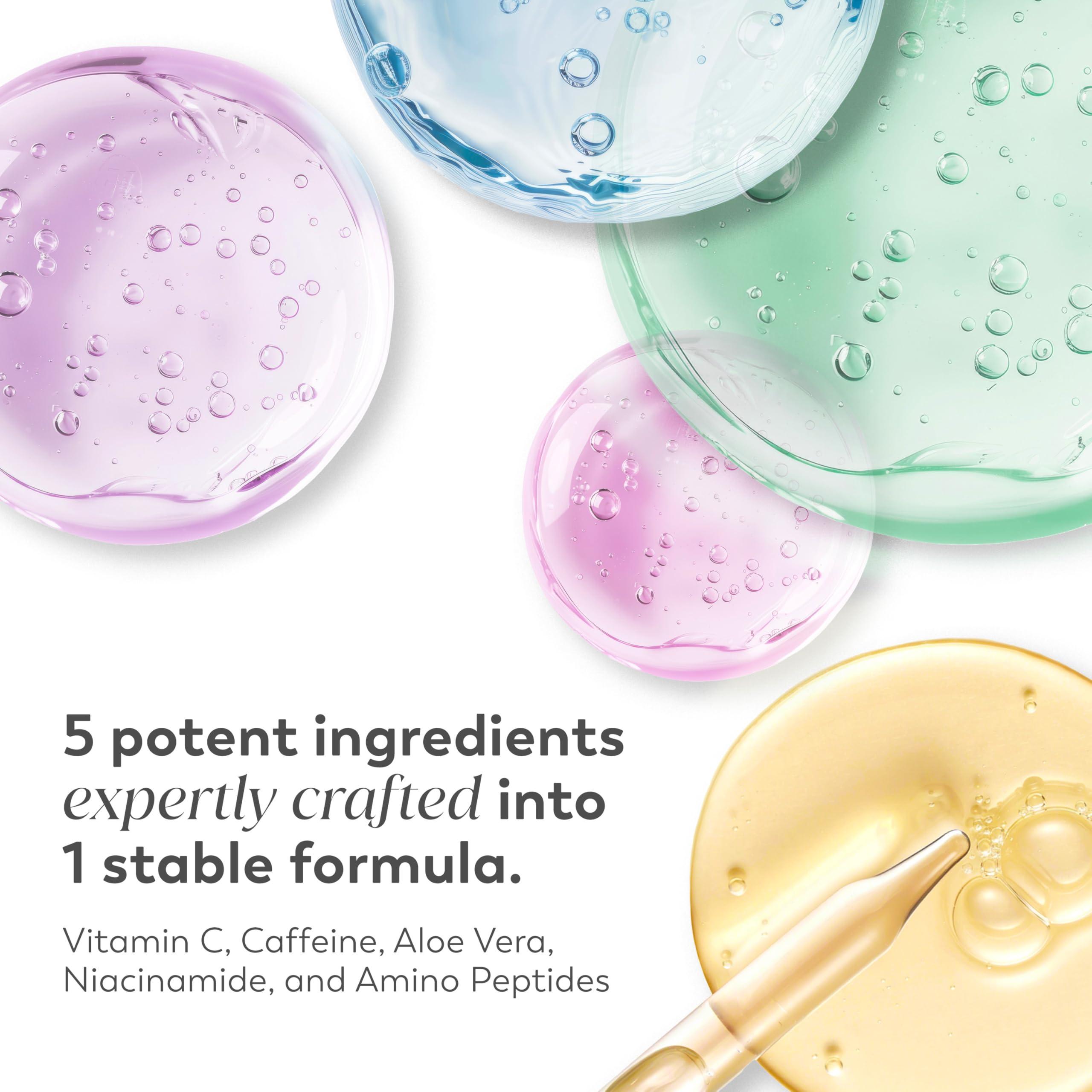 Olay Olay Super Eye Serum - Vitamin C, Caffeine, Niacinamide, Amino Peptide, Aloe Vera - Brightens Dark Circles, Anti-Wrinkle, Anti-Aging, Brightening, Smooths Fine Lines, Firming, Hydrating, 0.45 Oz