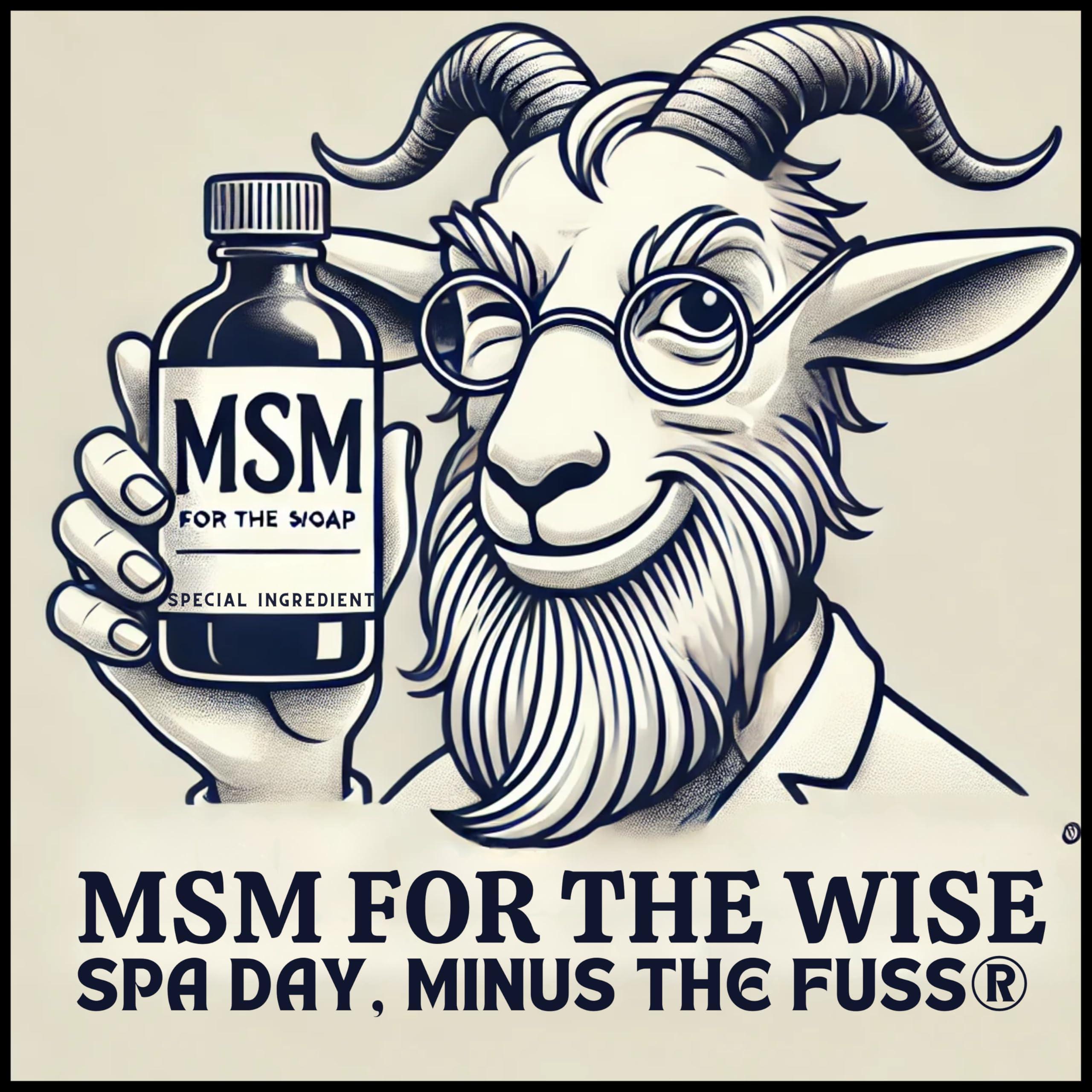 Grace Harbor International Grace Harbor Old Goat Soap Premium Goat Milk Bar Soap with MSM for Aging Skin All Natural Small Batch For Seniors Only Six Pack with Sisal Soap Saver Bag (Unscented 6 Pack)