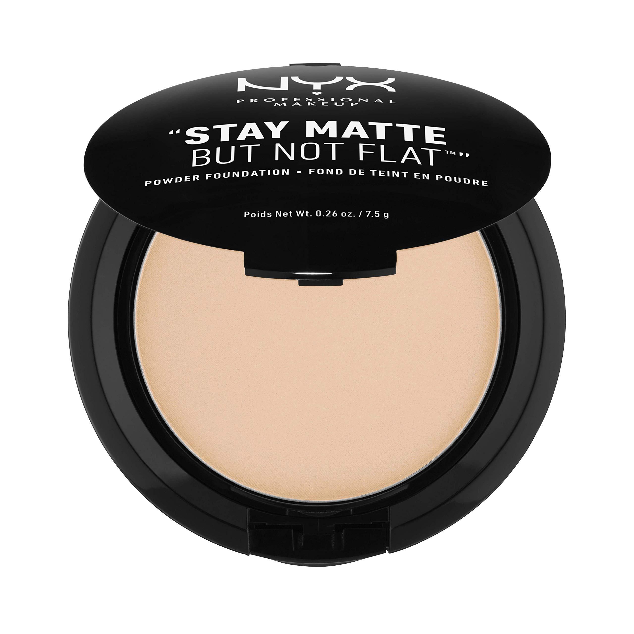 NYX PROFESSIONAL MAKEUP NYX PROFESSIONAL MAKEUP Stay Matte But Not Flat Powder Foundation, Natural