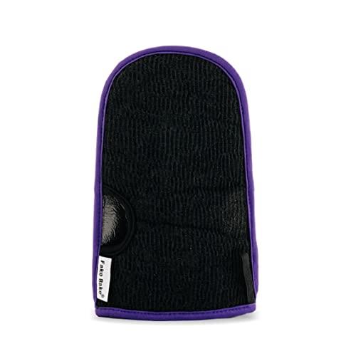 Fake Bake Fake Bake In The Buff Exfoliating Mitt - Washable Reusable Self Tanner Lotion, Spray or Foam Prep Glove for Buffed Tan-Ready Skin - Dead Skin Remover, Buffer, Smoother - 1 Professional Mitt