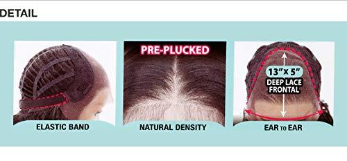 FREE TRESS Freetress Equal Synthetic Lace Front Wig - ILLUSION IL 008 (1 Jet Black)