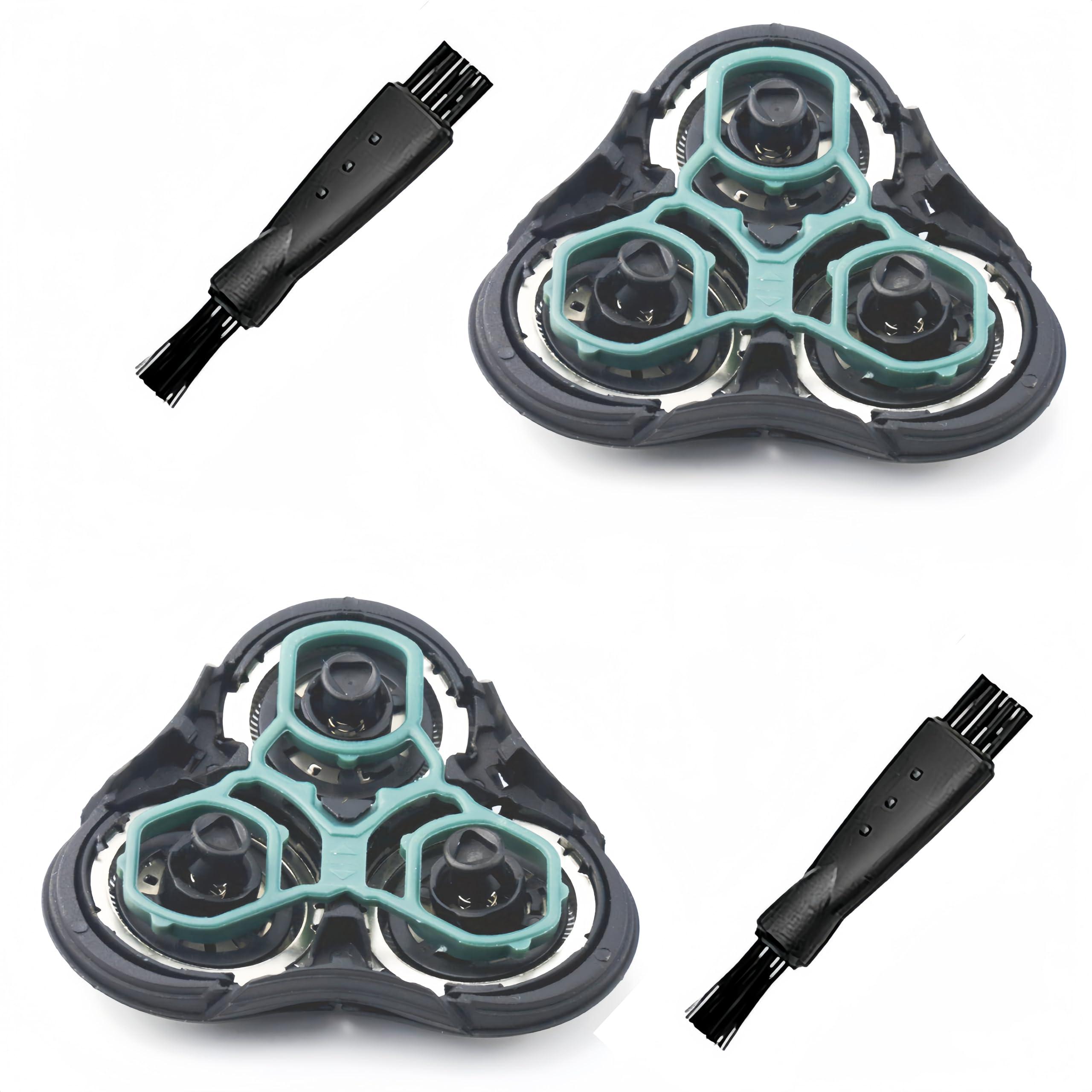 Fivoras RQ11 Replacement Heads Compatible with Philips Norelco Sensotouch Replacement Blades Rq11 for Sensotouch 2D Electric Shaver,1150x, 1160x, 1170x 1180x,Upgraded for Norelco RQ11 Head(2 Head)