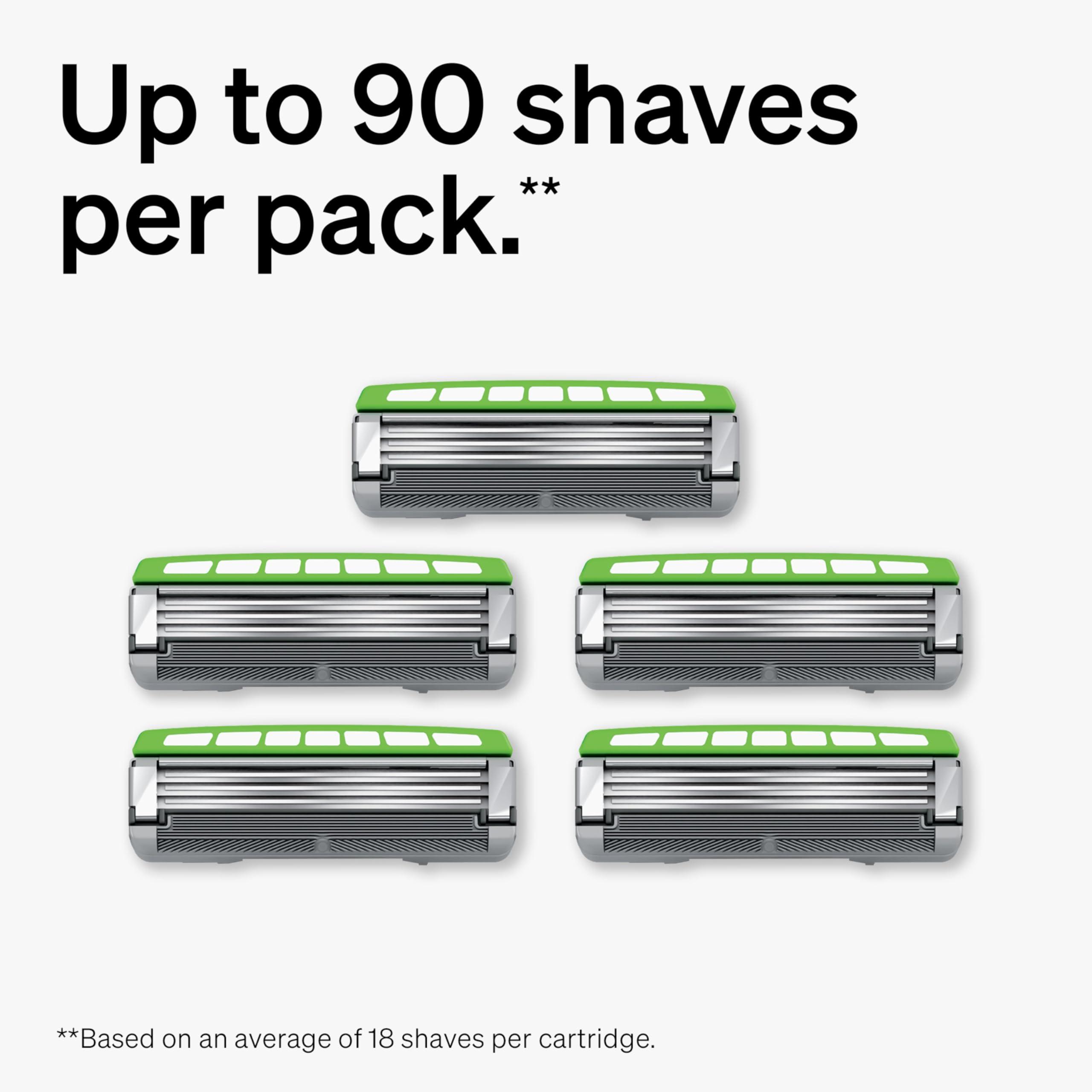 Schick Schick Hydro Ultra Sensitive Razor Refills for Men | Includes 5 Razor Blades Refills, Shaving Blades for Men, 5ct