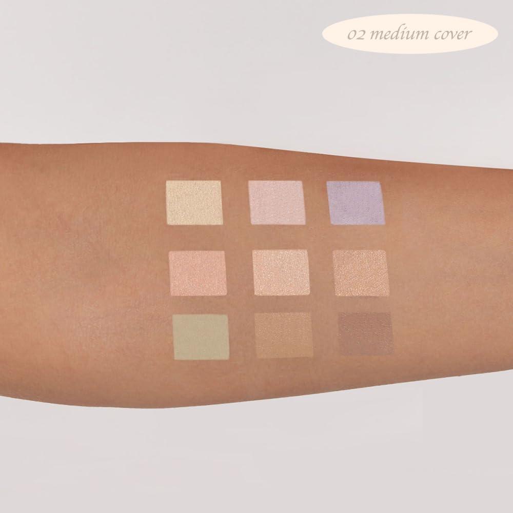 dasique Dasique Pro Concealer Palette (02 Medium Cover) | Color Corrector | Korean Makeup | Vegan