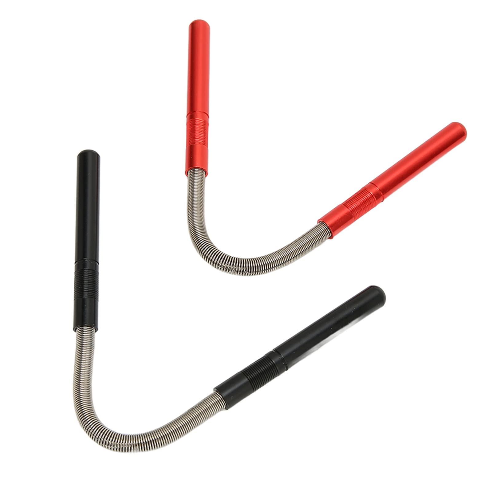 Generic Facial Hair Removal Spring, Facial Hair Removal Device Epilator Hair Threading Tool, with Non Slip Handle 2pcs Stainless Steel for Women Chin Cheek Mustache Upper Lip