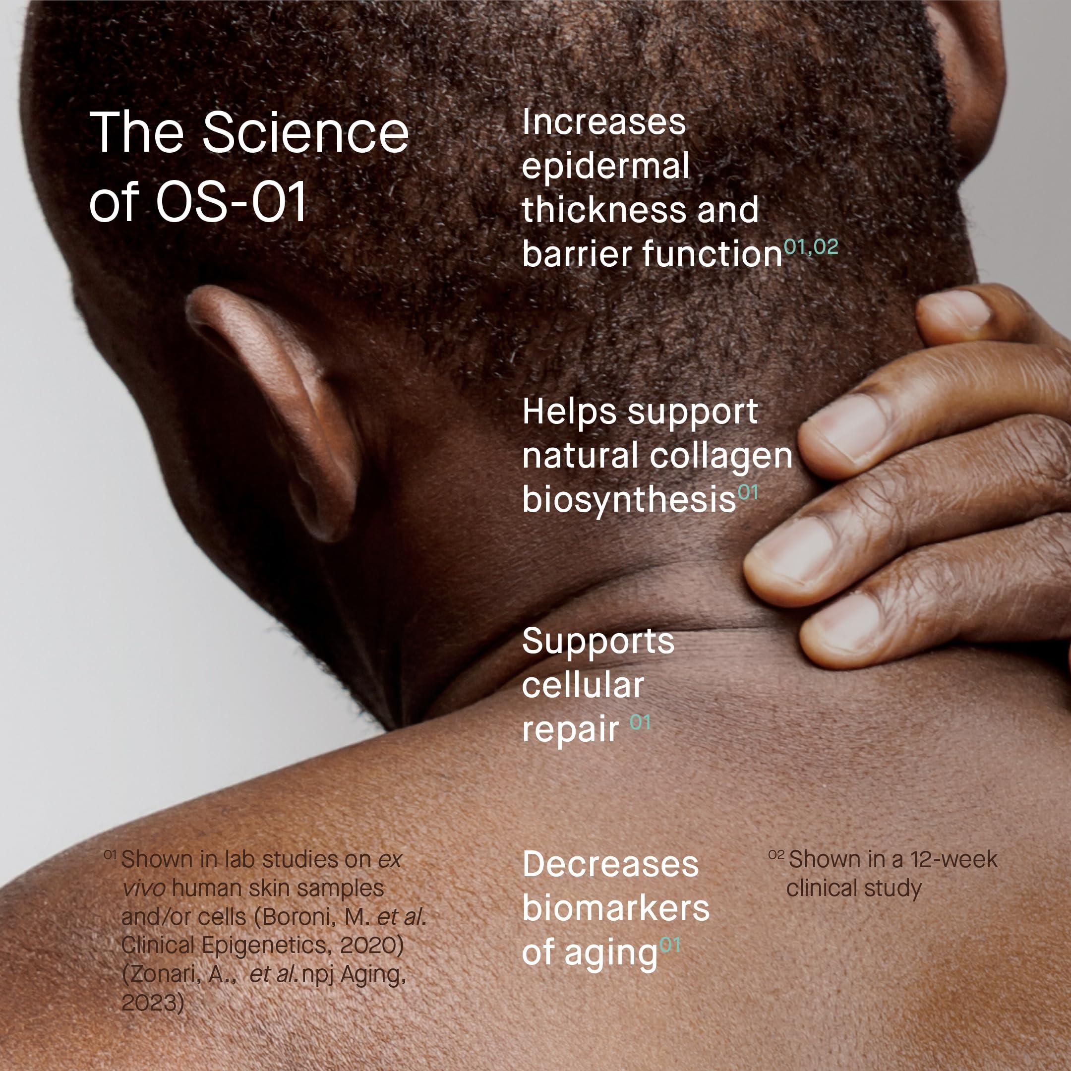 OneSkin OneSkin OS-01 SHIELD Untinted Sunscreen and BODY Lotion- Age Reversal Skincare Bundle