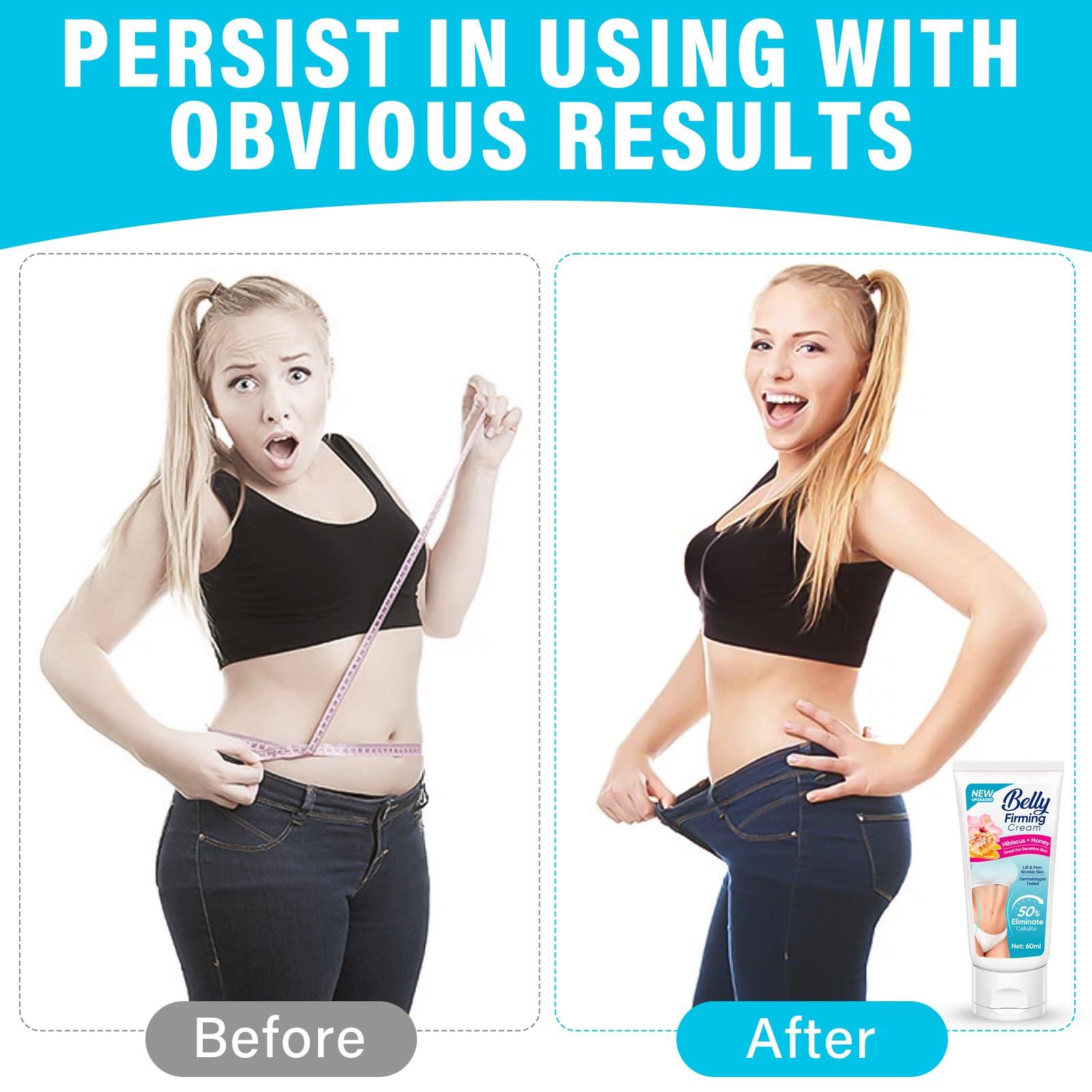 iFuntecky Flat Belly Firming Cream, Lift and Firm Booty Cellulite Cream for Skin Tightening, Moisturizing, Lifting, Suitable for Stomach/Thighs/Butt/Arm