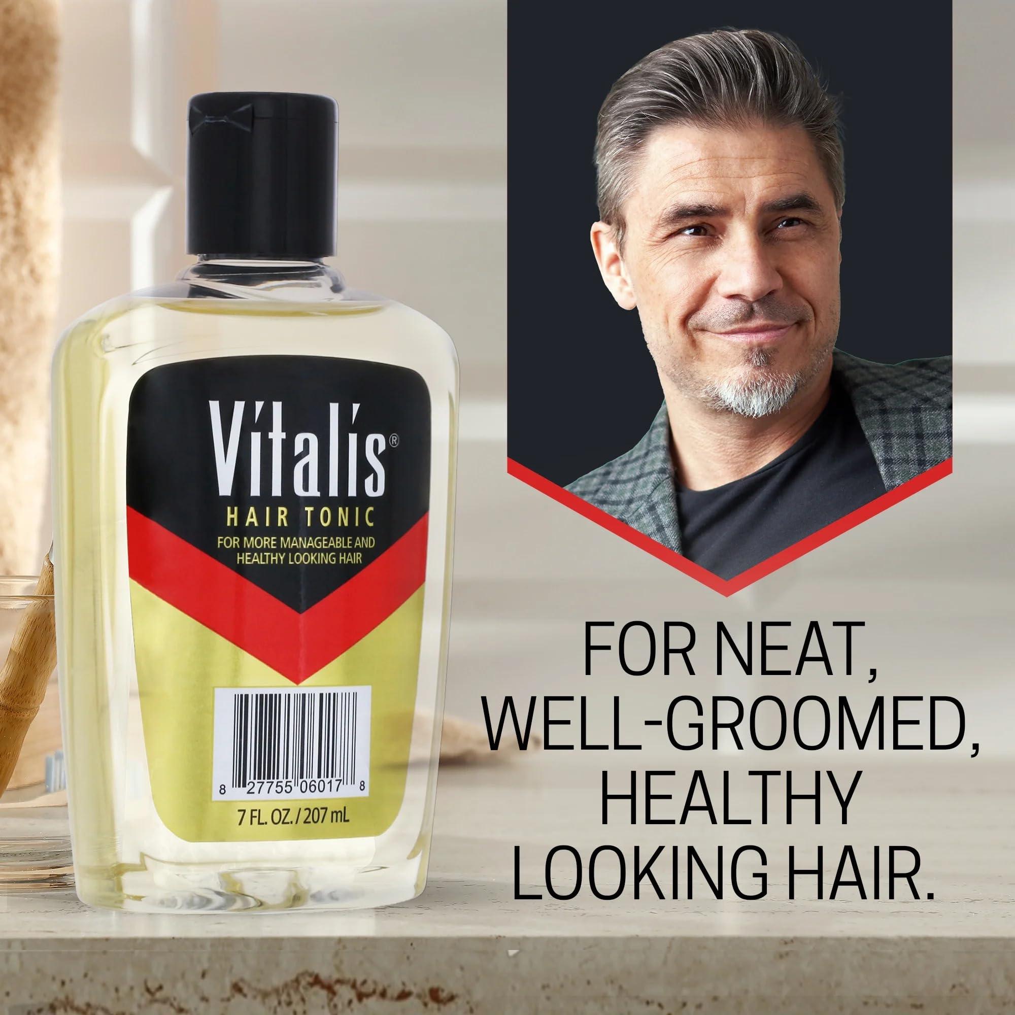 VITALIS Vitalis Hair Tonic, 7 Ounces each (Value Pack of 6)