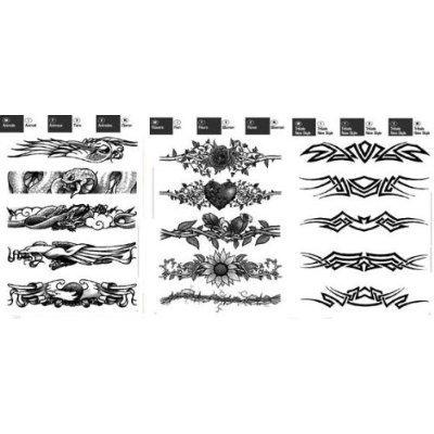 3tini Tattoo Book of Armband Tattoos Bracciali/Tattoo Flash Book Books/Tattoo Flash Art