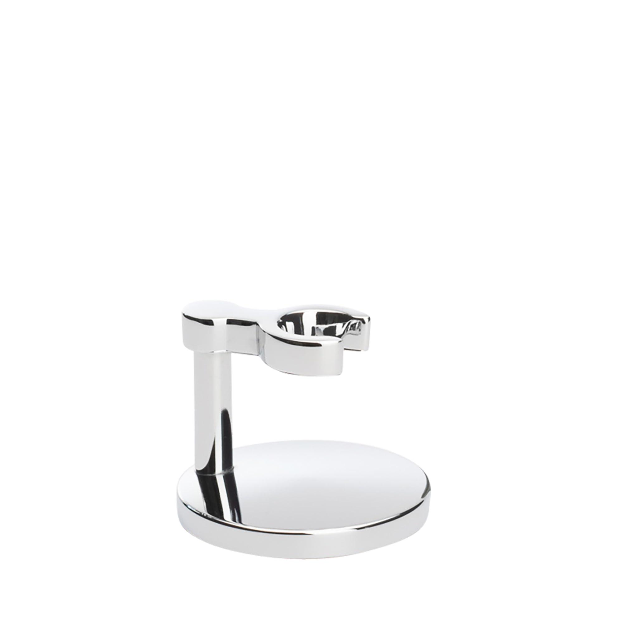 MHLE MHLE EDITION Chrome 2-Piece Shaving Set - Classic Closed Comb R89 Safety Razor & Razor Stand Safety Razor Kit for Men, Shaving Razor, Straight Razor Shaving Kit for Men