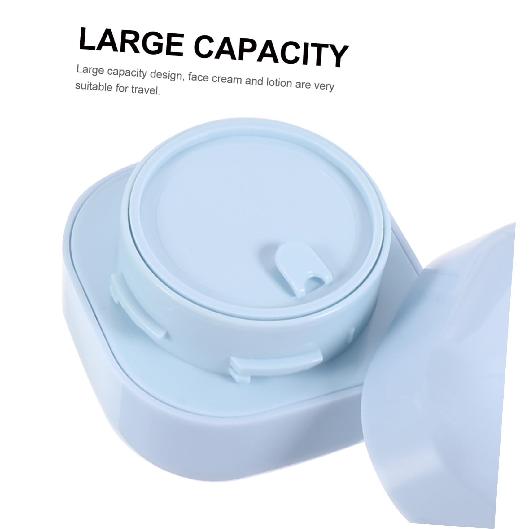 Beatifufu Beatifufu 4pcs Empty Refillable Cream Jars Travel Containers for Eye Cream Sample Holder