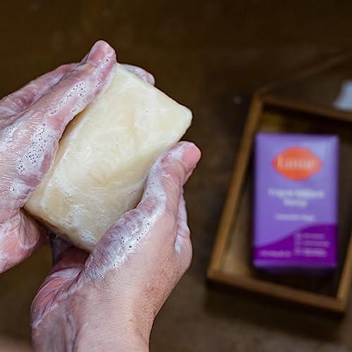 Lume Lume Triple Milled Soap - Rich Moisture & Gentle Cleansing - Paraben Free, Phthalate Free, Skin Safe - 5 ounce (Lavender Sage)