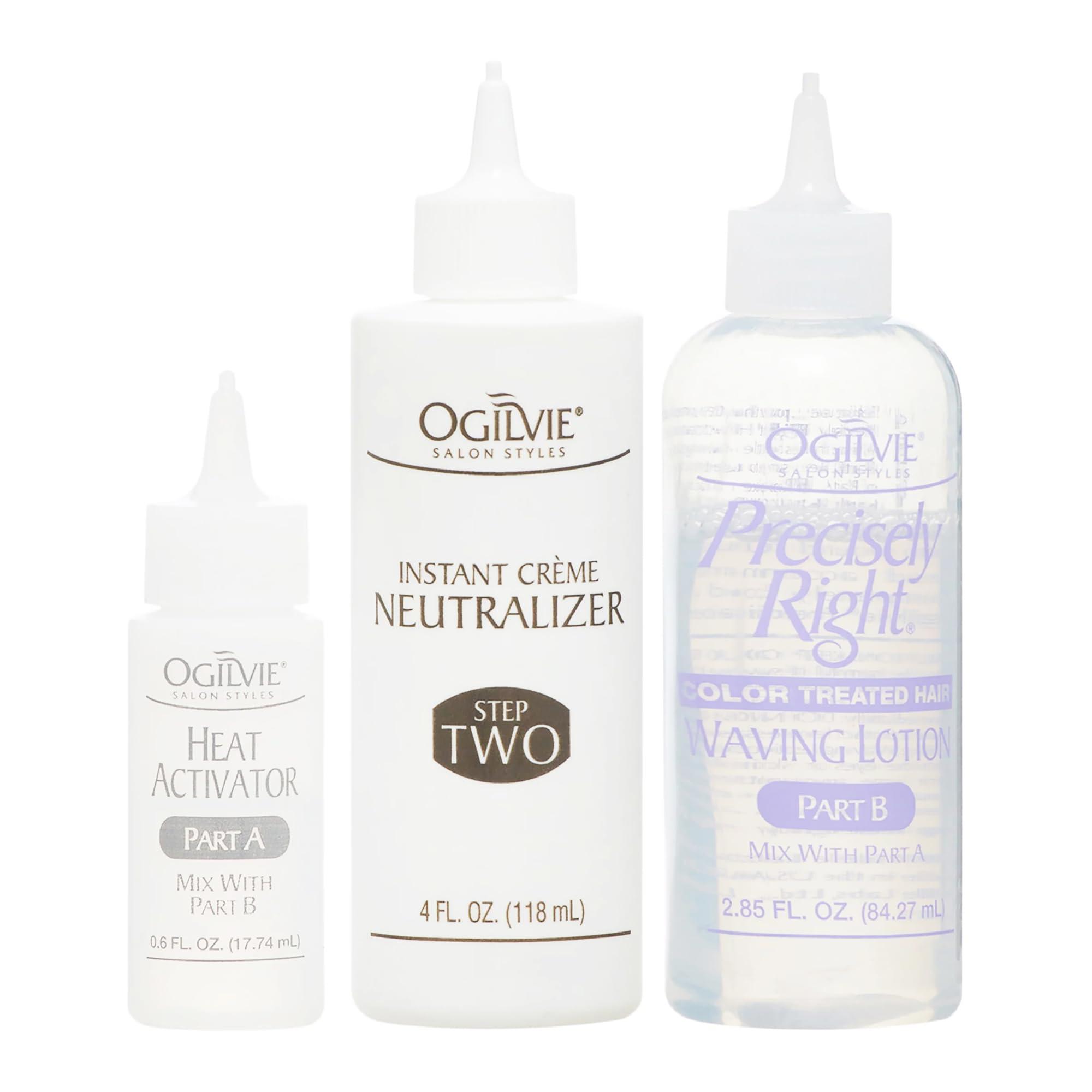 Ogilvie Salon Styles Ogilvie Salon Styles Precisely Right Professional Conditioning Perm Kit - Ideal for Color-Treated, Thin, or Delicate Hair - 1 Application
