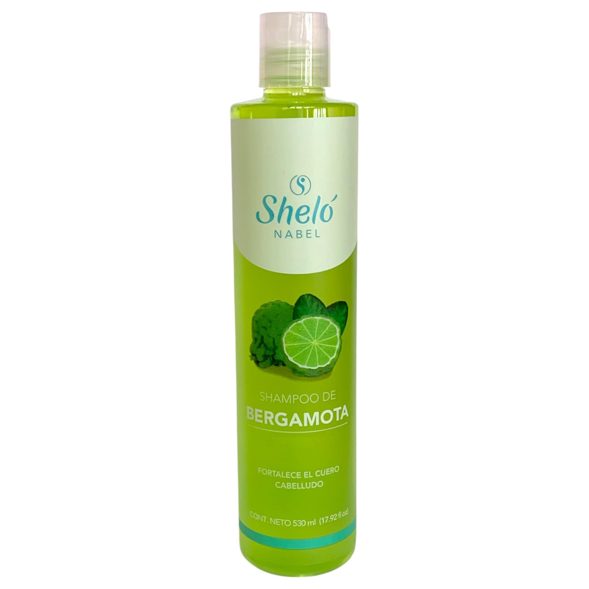 Sheló NABEL Shel NABEL Bergamot Shampoo Caida de Cabello Fragil Quebradizo Champu Bergamota