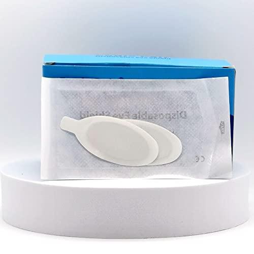 BEINME Disposable Beauty Laser Eye Shields IPL/LED/Microdermabrasion Guest Eye Protection Shield Pack of 10 pairs