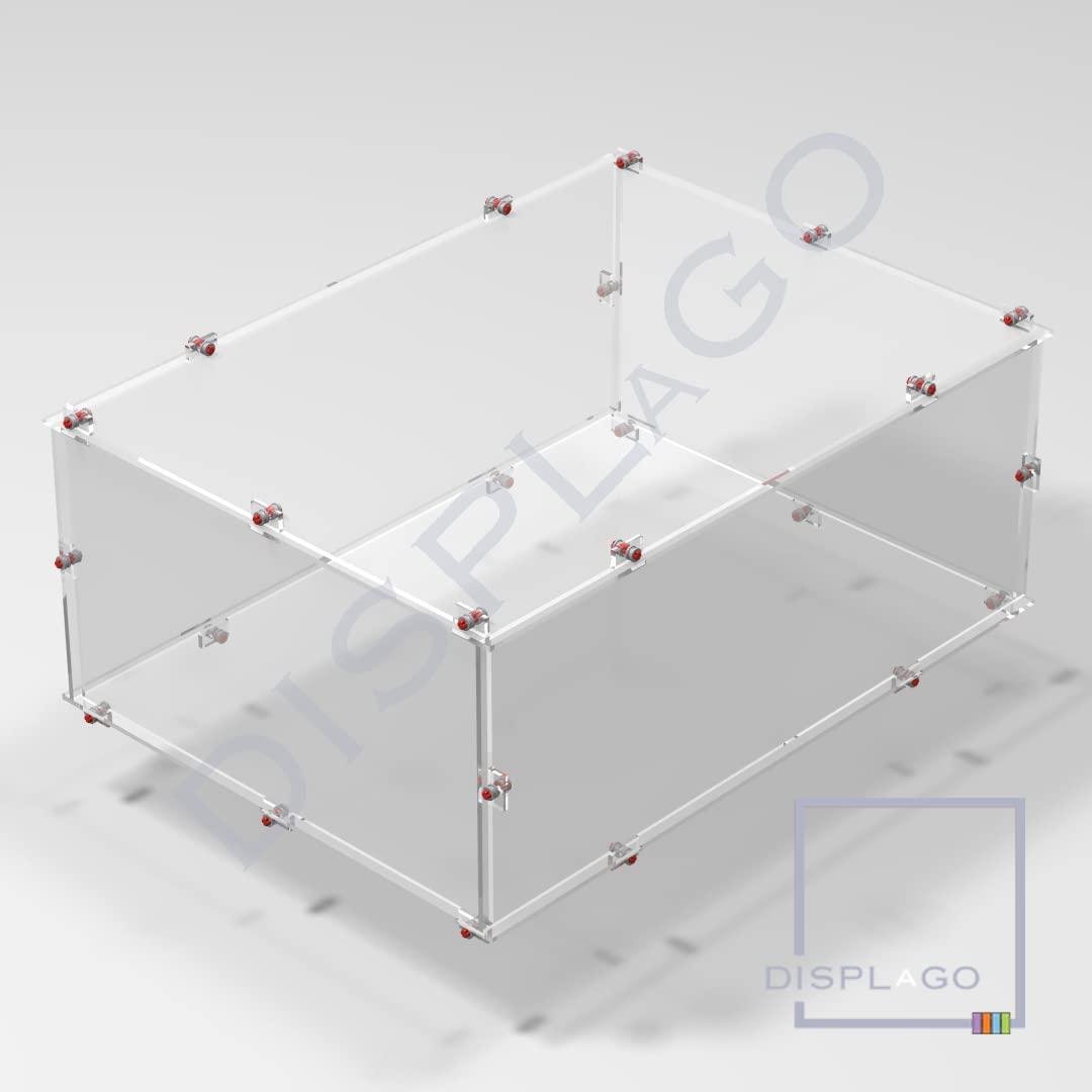 DISPLAGO DISPLaGO Display Case for Lego #75292 Razor Crest - The Mandalorian Bounty Hunter Transport
