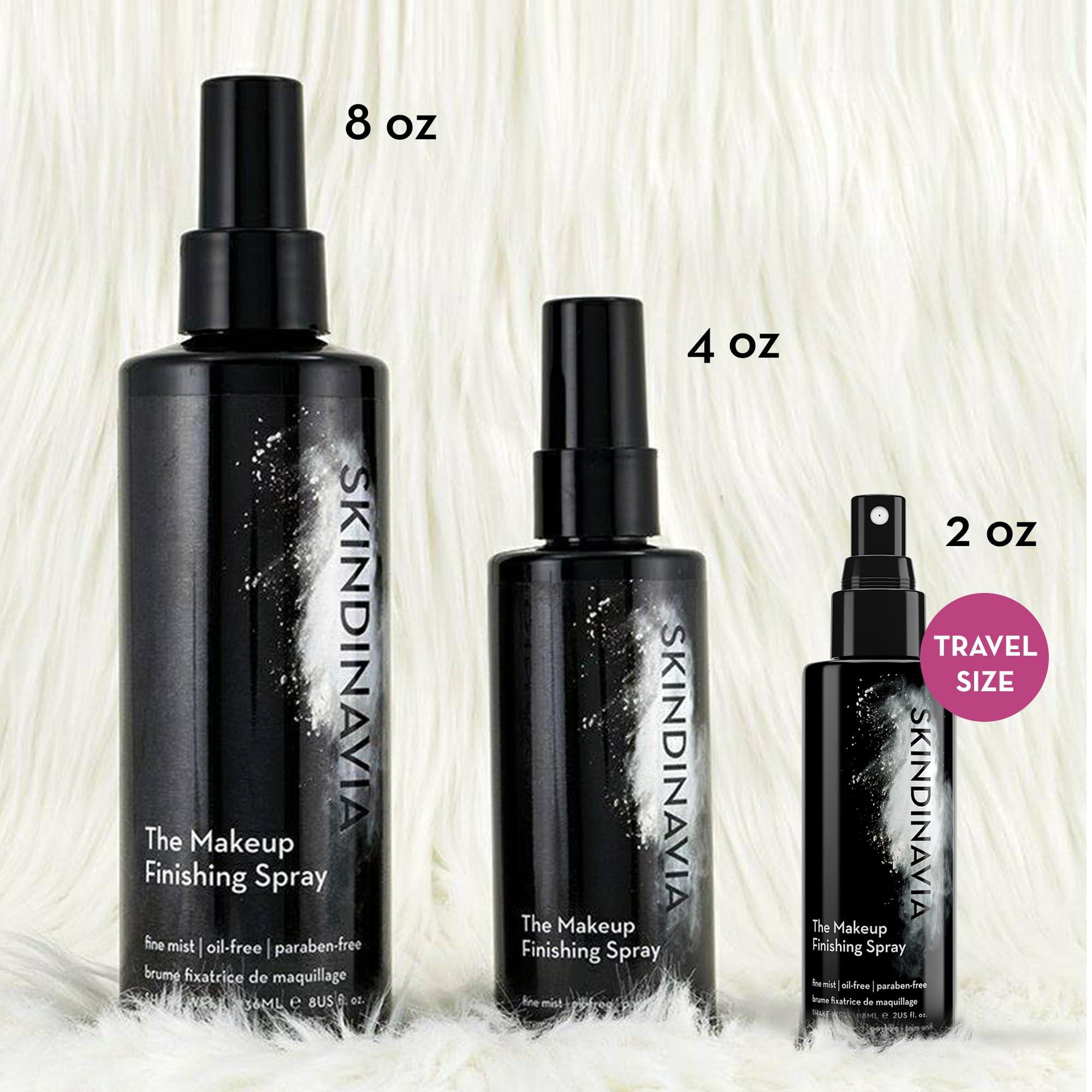 SKINDINAVIA Skindinavia The Makeup Finishing Spray, Classic Setting Spray, Temperature-Control for All-Day Wear, Long-Lasting Up to 16+ Hours, Heat-Resistant & Waterproof, Cooling Fine Mist (2 Oz)