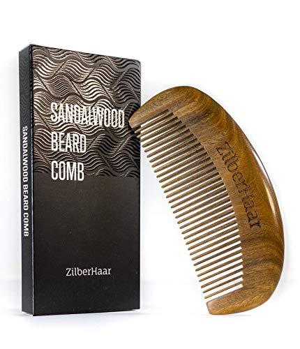 ZilberHaar ZilberHaar Beard Grooming Pro Bundle - Regular Brush + 2oz Beard Oil + Sandalwood Beard Comb