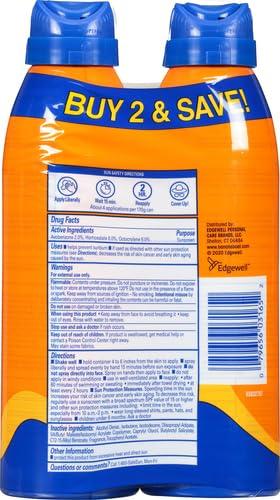 Banana Boat Banana Boat Sport Ultra SPF 30 Sunscreen Spray Twin Pack | Banana Boat Sunscreen Spray SPF 30, Spray On Sunscreen, Water Resistant Sunscreen, Oxybenzone Free Sunscreen Pack, 6oz each (Pack of 2)
