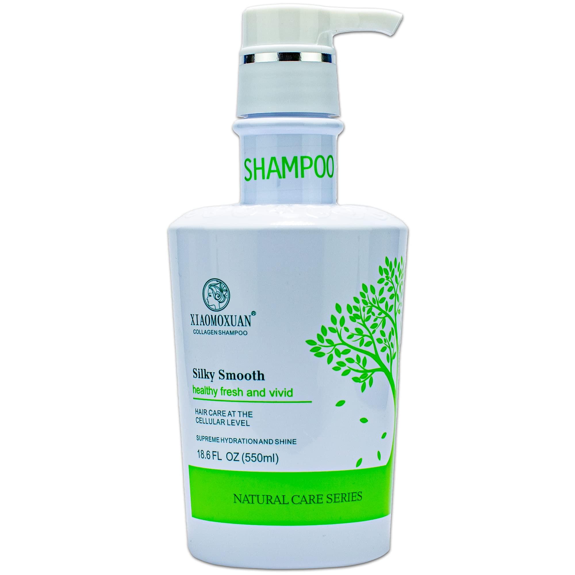 Xiaomoxuan Xiaomoxuan Organic Tea Tree Oil Shampoo - Moisturizing for Dry Hair, Scalp Treatment, Sulfate-Free - Collagen Bond for Oily Scalp and Ends