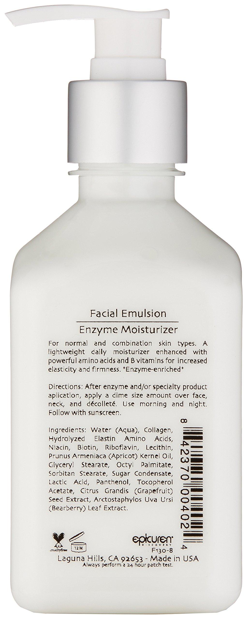 epicuren DISCOVERY Epicuren Discovery Facial Emulsion Enzyme Moisturizer, 8 oz.