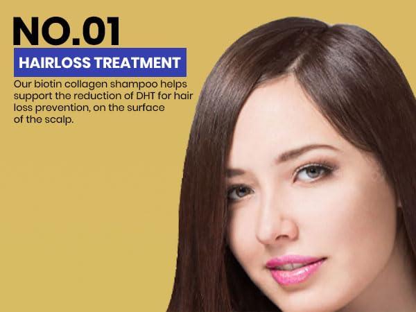 Ammuri Ammuri Biotin Hair Growth Shampoo & Conditioner - DHT Blocker, Anti-Dandruff, Hair Loss & Hair Thickening Shampoo for Oily Hair - Promotes Hair Growth