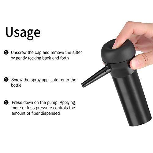 BTIHCEUOT Hair Building Fibers,Hair Thickening Tools Hair Fiber Applicator,for Hair Building Fibers Hair Thickening Tools